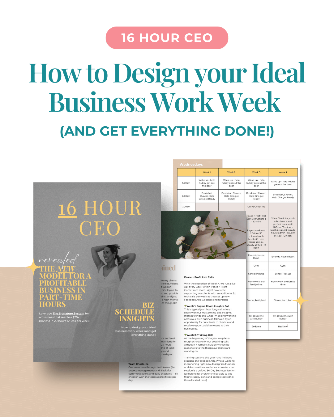 16 hour CEO - How to Design your Ideal Business Work Week 